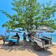 couples coordinates gili islands travel guide donkey carriages