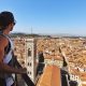 couples coordinates italy yoga retreat michael on top of the duomo
