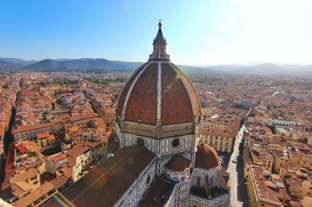 florence duomo view from giottos campanile 