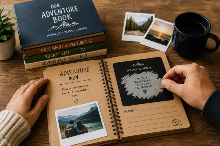 Adventure book for couples