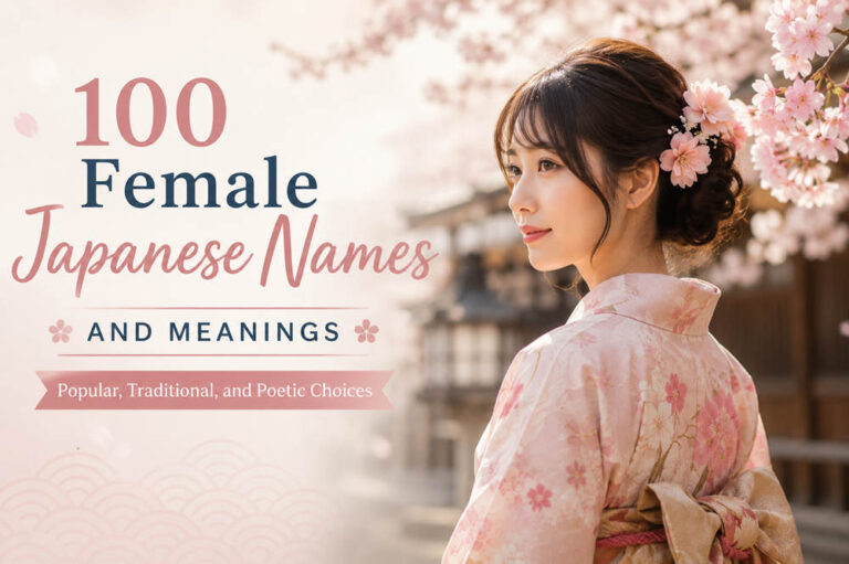 Female japanese names and meanings