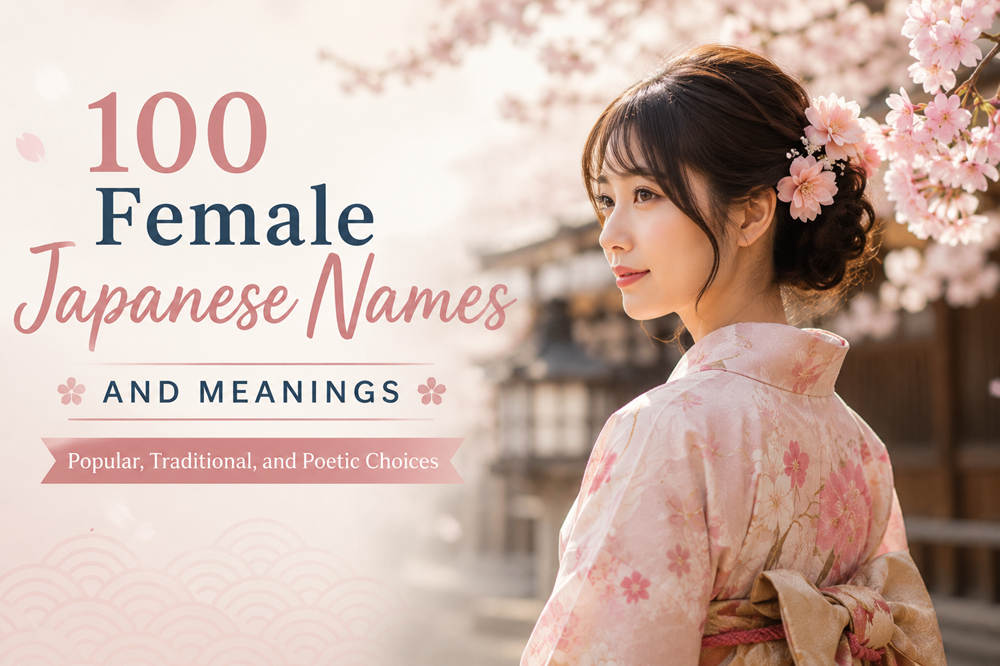 Female japanese names and meanings