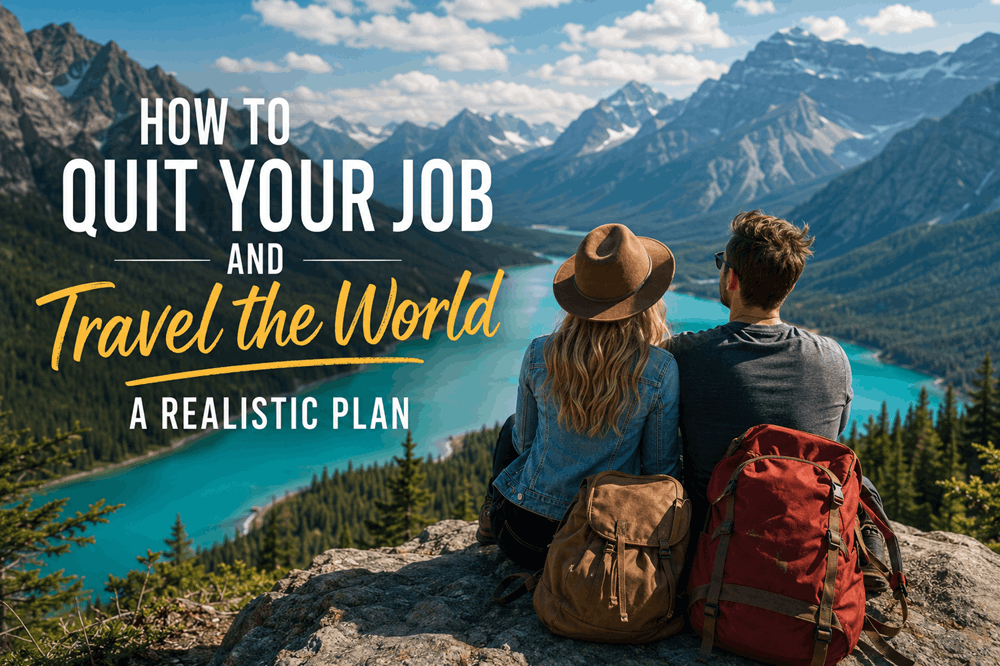 How to quit your job and travel the world