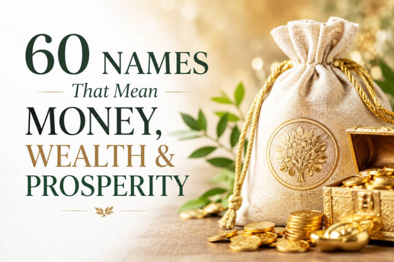 Names that mean money
