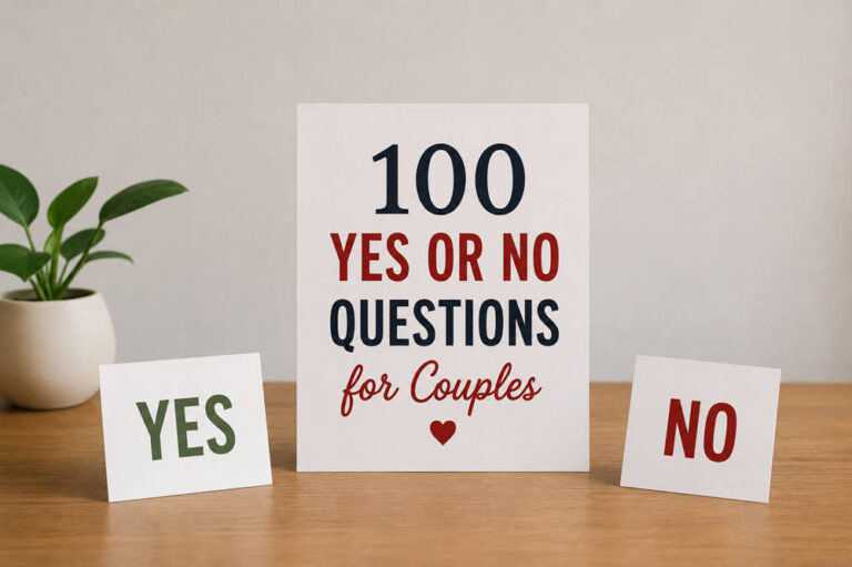 Yes or no questions for couples