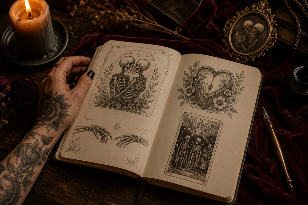 Love, Death, and Eternal Devotion Designs