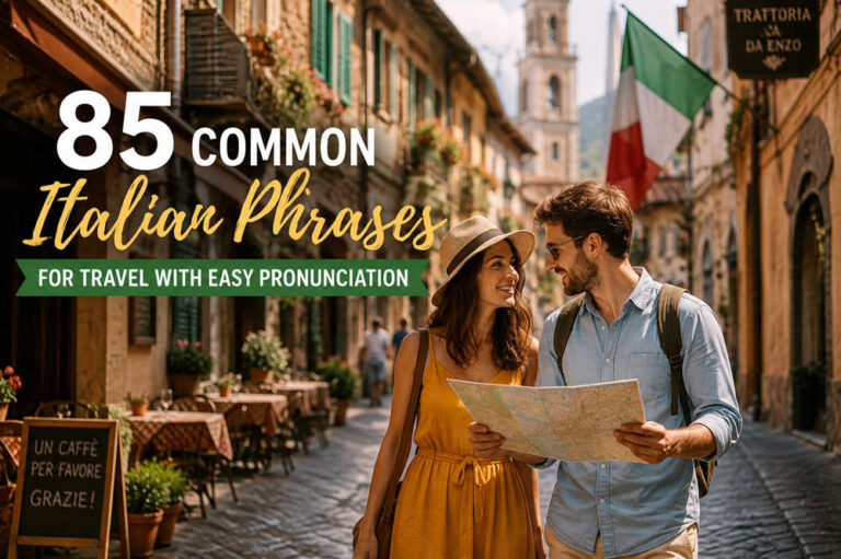 Common italian phrases for travel