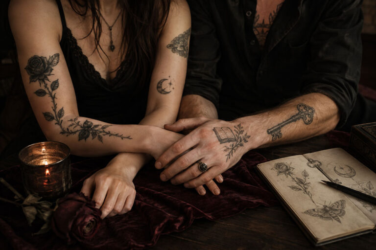 Dark romance tattoo ideas