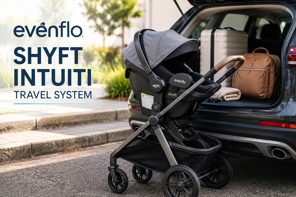 Evenflo shyft intuiti travel system
