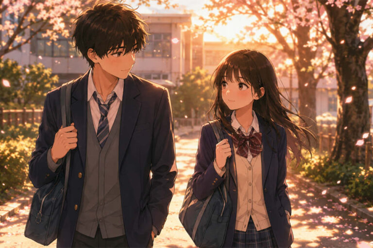 High school romance anime