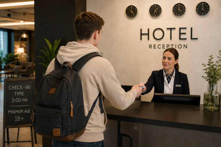 Hotels that allow under 21 check in