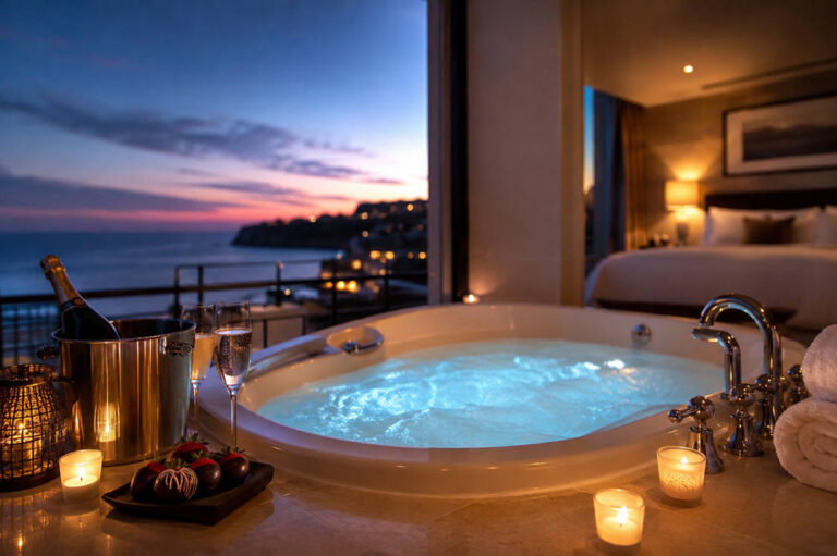 Hotels with jacuzzi in room