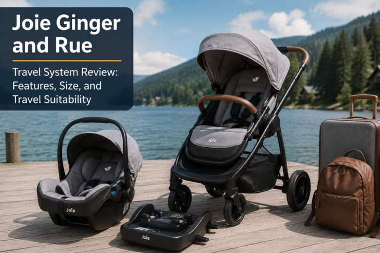 Joie ginger and rue travel system