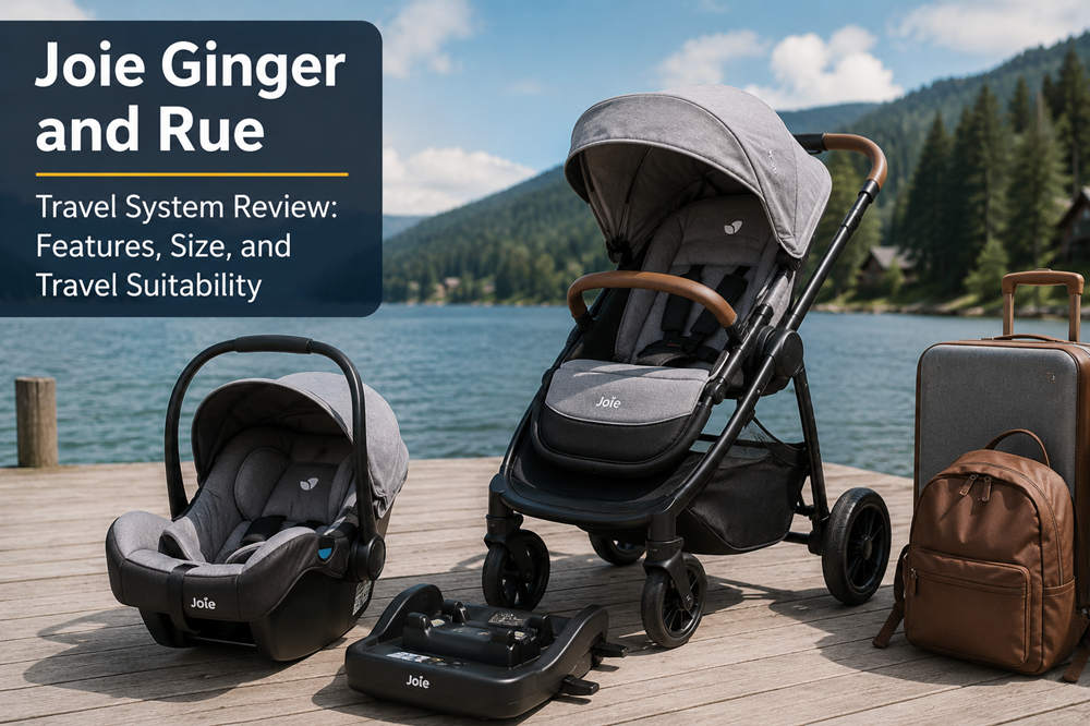 Joie ginger and rue travel system