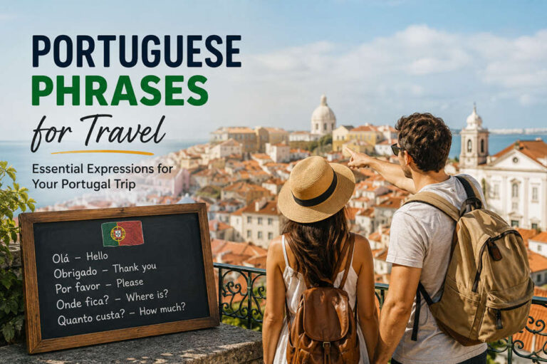 Portuguese phrases for travel