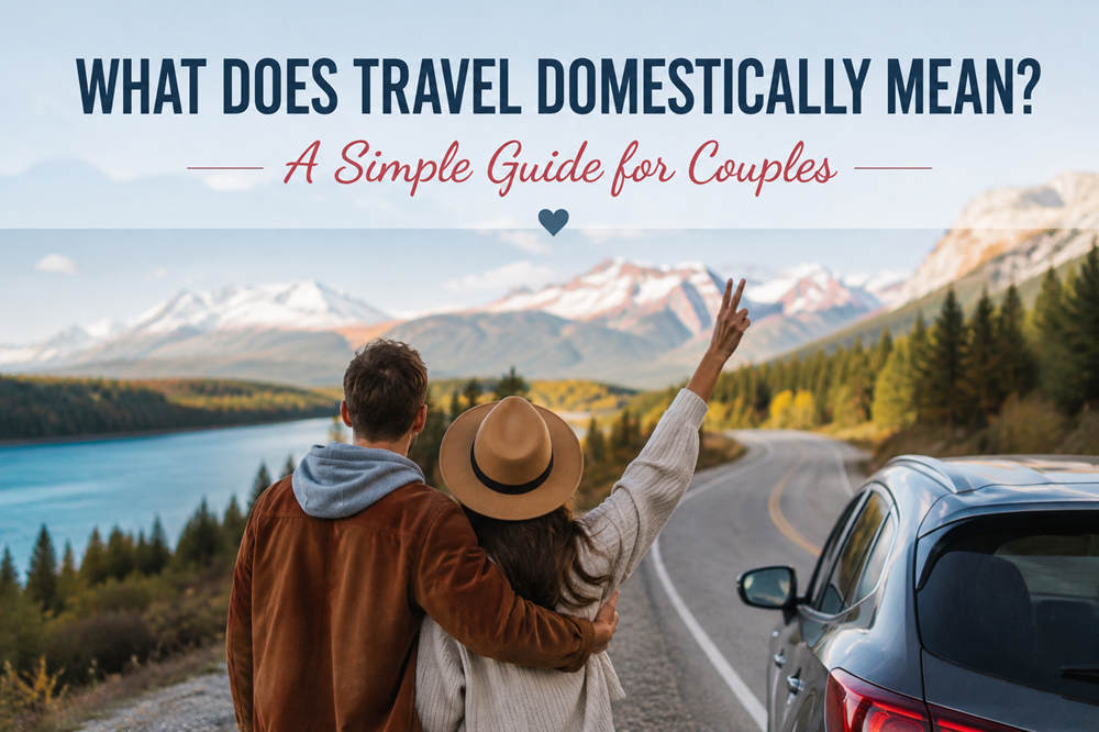 What does travel domestically mean