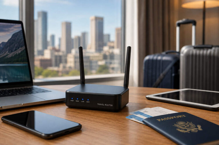 What is a travel router